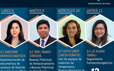 CURSO -TALLERGESTION DE CALIDAD E IMPLEMENTACIÓN DE LAS BUENAS PRÁCTICAS DE OFICINA FARMACÉUTICA