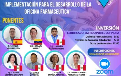 1er Simposio Internacional Virtual: Enfoque profesional y su implementación para el desarrollo de la oficina farmacéutica