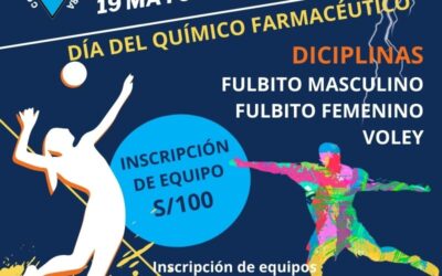 Campeonato relámpago y almuerzo de confraternidad por el Día del Químico Farmacéutico