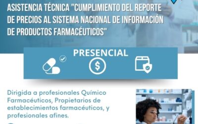 Capacitación: Asistencia Técnica Cumplimiento del reporte de precios al sistema nacional de información de productos farmacéuticos