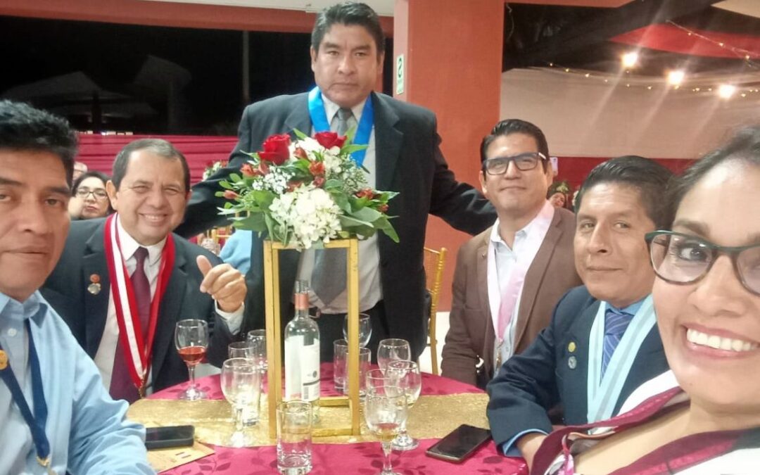 Decano participa en conmemoración del 62 aniversario de creación del Colegio de Ingenieros Región Piura