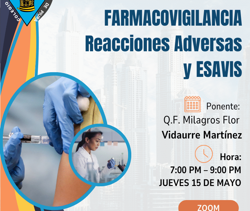 Conferencia: Farmacovigilancia Reacciones Adversas y ESAVIS