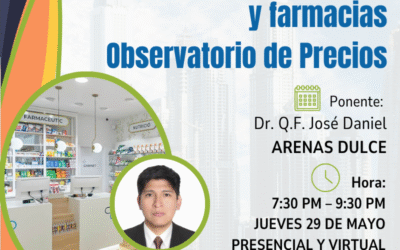 Conferencia: Apertura de boticas y farmacias Observatorio de Precios