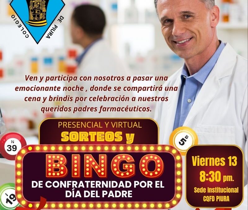 Bingo de confraternidad por el Día del Padre